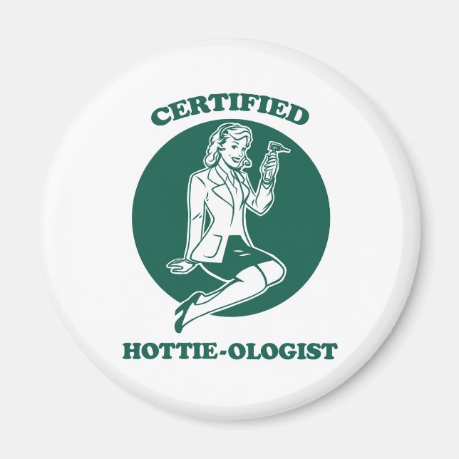 Íman Hottie-ologista certificado (Frente)