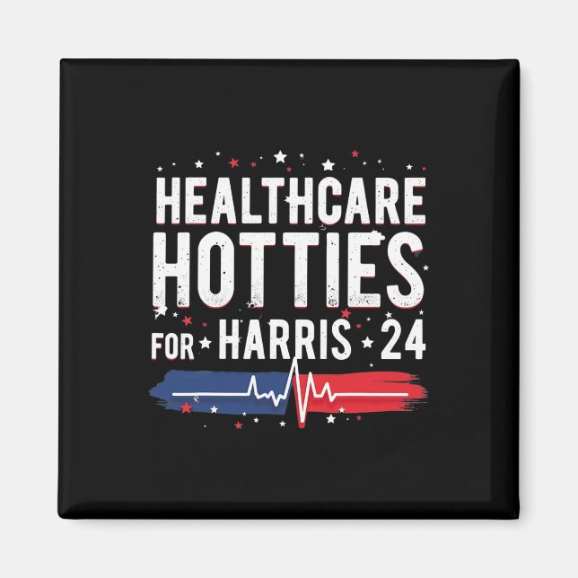 Íman Hotties De Saúde Para Harris 24 Cotação Design (Frente)