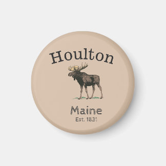 Íman Houlton Maine Moose
