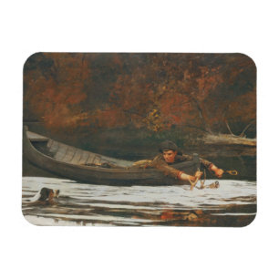 Íman Hound and Hunter, 1892 (óleo na canvas)