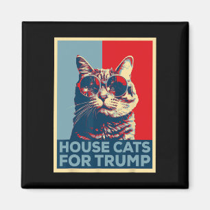Íman House Cats For Trump 2024
