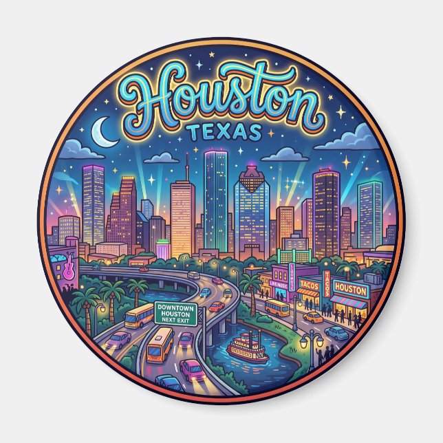 Íman Houston EUA (Frente)