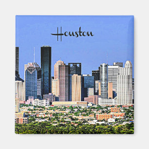 Íman Houston, fotografia cênica da cidade do Texas