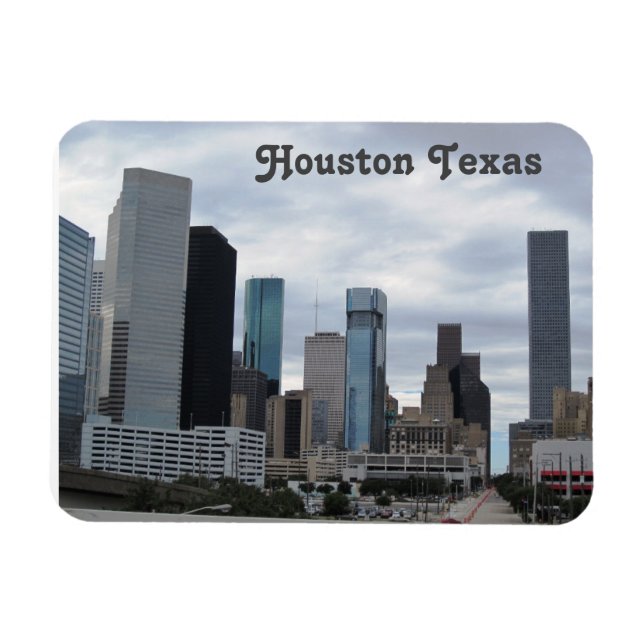 Íman Houston Texas - Flexível Magneta de Fotos (Horizontal)