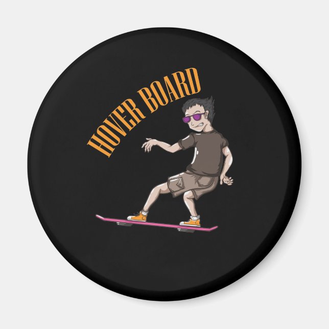 Íman Hover Board Design Marty (Frente)