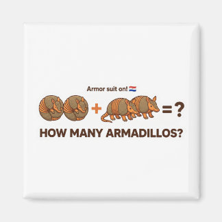 Íman How Many Armadillos? Animal World Quest for Toddle