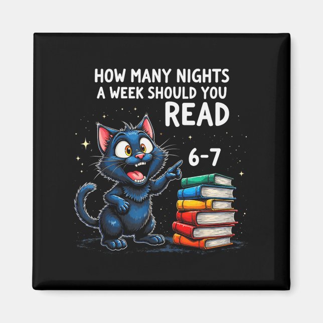 Íman How Many Nights A Week Should You Read_ 6–7 Fun Bl (Frente)