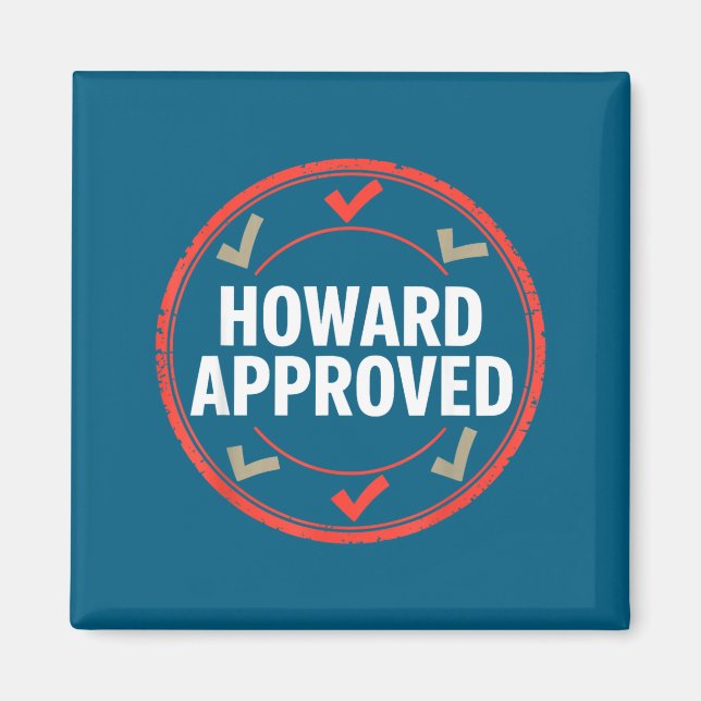 Íman Howard aprovou  (Frente)