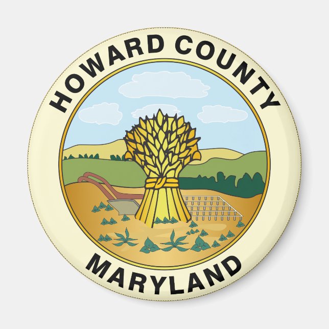 Íman Howard County (Frente)