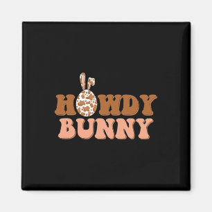 Íman Howdy Bunny Páscoa Country Western