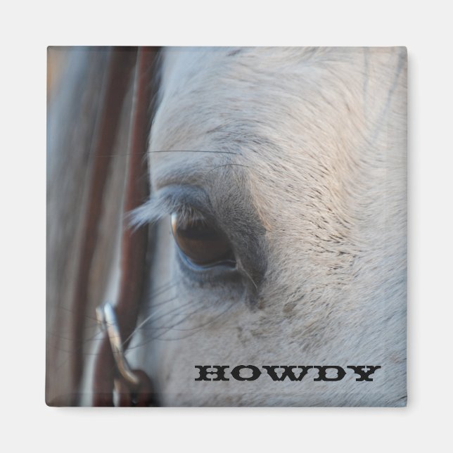 Íman Howdy Horse Magnet (Frente)