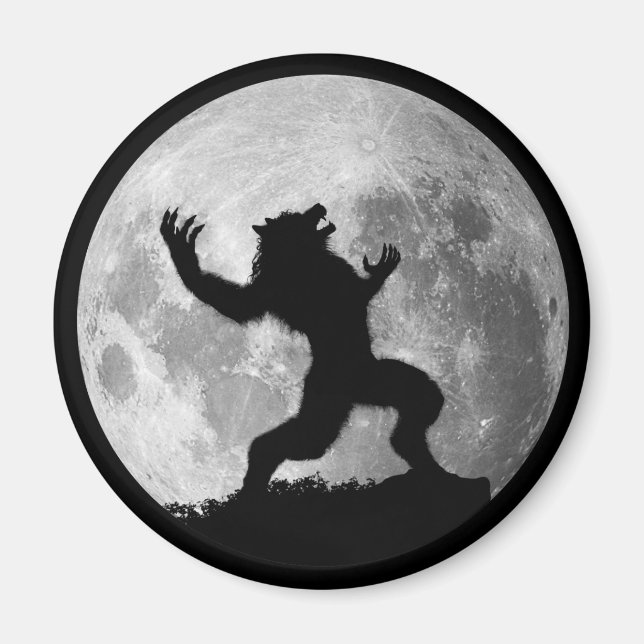 Íman Howling Mad Werewolf Magnet (Frente)