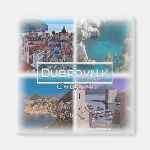 Íman HR0031 Europa, Croácia, Dubrovnik, geladeira