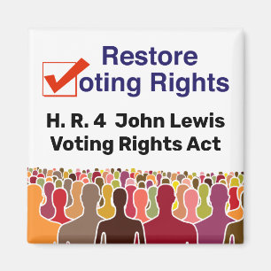 Íman HR4 Lei de Direitos de Voto John Lewis