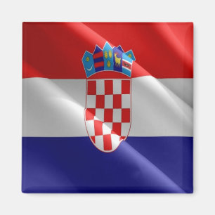 Íman HR - Croácia - Waving Flag - Croata