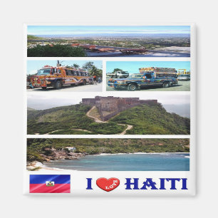 Íman HT - Haiti - I Love - Collage