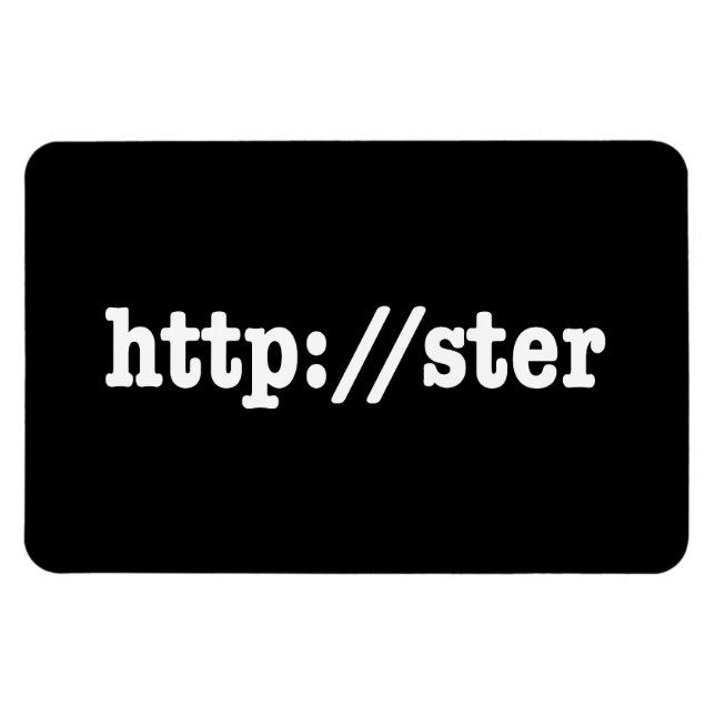 Íman http://ster / código html (Horizontal)