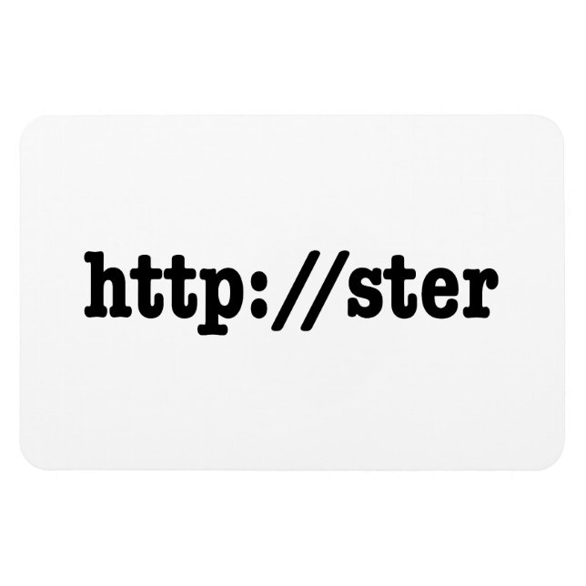 Íman http://ster / código html (Horizontal)