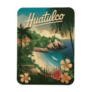Íman Huatulco Mexico Vintage