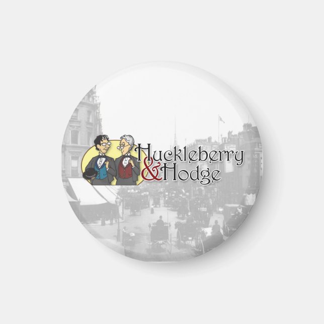 Íman Huckleberry e ímã Hodge (Frente)