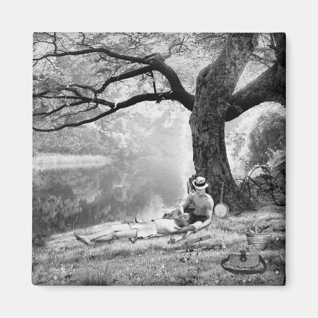 Íman Huckleberry e Tom (Frente)