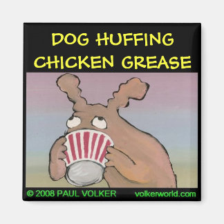Íman HUFFING DOG $ 3,00