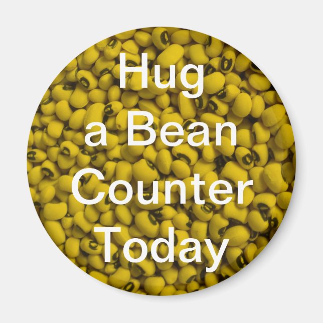 Íman Hug a Bean Counter (Frente)