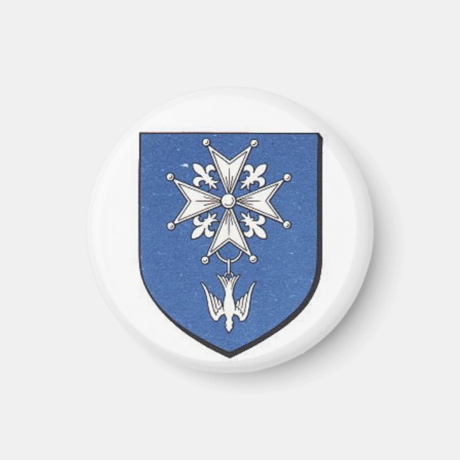 Íman Huguenot Cross (Frente)