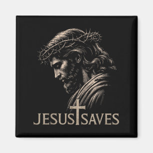 Íman Hugvyn Jesus Salva Minimalista Fé Cristã Cruz
