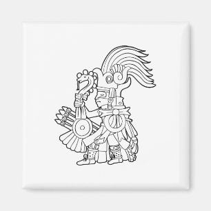 Íman Huitzilopochtli Asttec Deus Asttec Mitologia Mayan