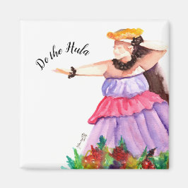 Íman Hula Dancer Hawaiian Magnet