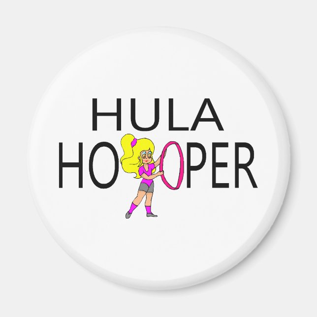 Íman Hula Hooper Girl (Frente)