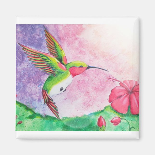 Íman Humming Bird Magnet (Frente)
