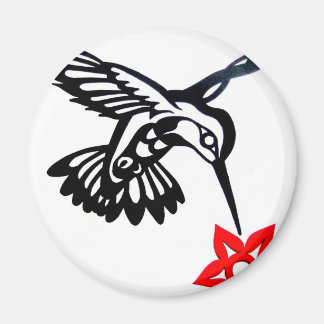 Íman Hummingbird e Flor
