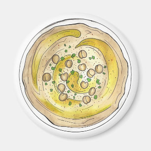 Íman Hummus Houmous — Comida do Médio Oriente