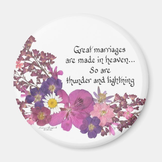 Íman humor casamento (Frente)