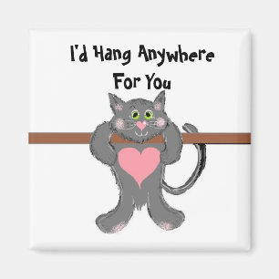 Íman Humor de Amor de Gato