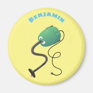 Íman Humor de desenho animado de aspirador