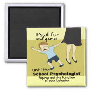 Íman Humor de Psicologia Escolar (Magnet)