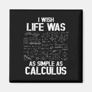 Íman Humor Divertido de Matemática, Piada de Cálculo, E