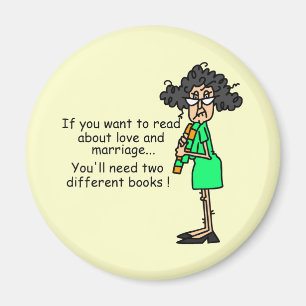 Íman Humor do amor e do casamento