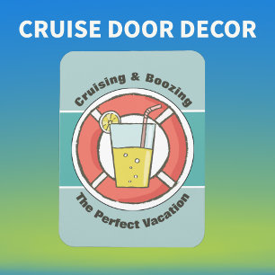 Íman Humor dos navios de cruzeiro - Cruzamento e Boozin