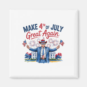 Íman Humor Engraçado Trump Faça 4 De Julho Grande Novam