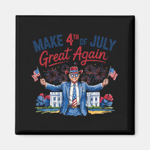 Íman Humor Engraçado Trump Torna Homens Em 4 De Julho D