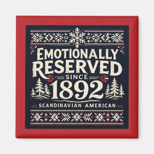 Íman Humor Escandinavo - Reservado Emocionalmente 