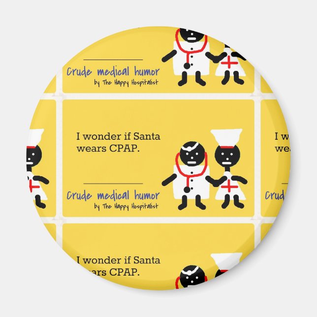 Íman Humor médico (Frente)