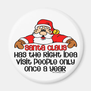 Íman Humor social do papai noel