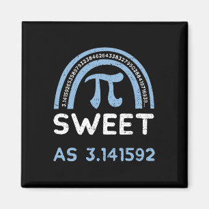 Íman Humor Sweet As 3.141592 - Pi Day Sayings