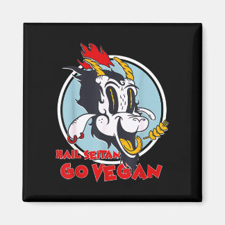 Íman Humor vegano trigo glúten granizo seitan vá vegano