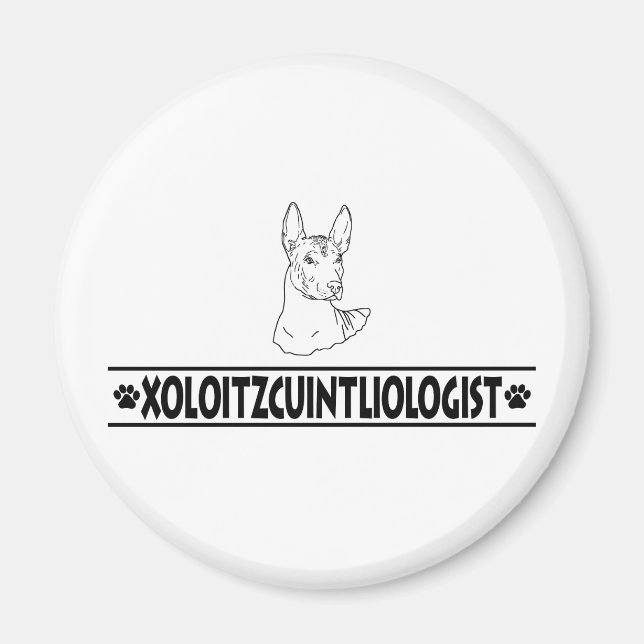 Íman Humor Xoloitzcuintli (Frente)